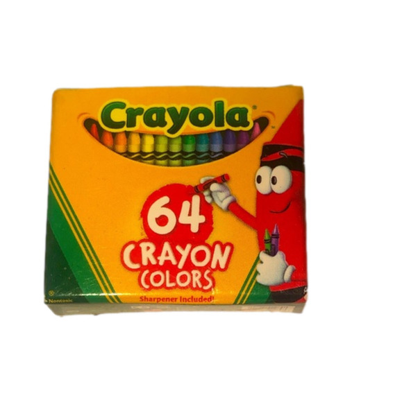 𝅺mini Brands Crayola Crayons 64 Colours Box - Picture 1 of 2